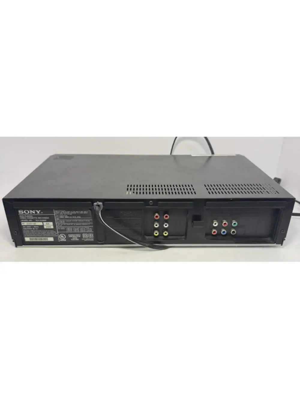 SONY SLV-D380P DVD VHS Combo Player & Recorder - VCR WORKS - DVD 